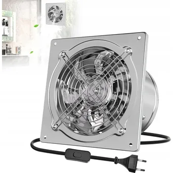 Domácí ventilátor Koupelnový ventilátor 150 mm 525 m3/h