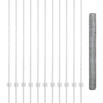 Plot Plot s sloupkem Stříbrná 1,4 x 25 m Ocel IM_3337009