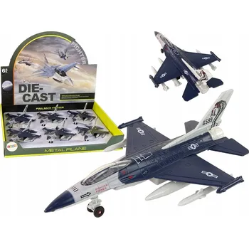 autíčko Letadlo na setrvačník Světla Zvuk 1:72 Granátové