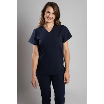 Zdravotnický oděv Zdravotnická halena INFINITE Flex Rita Stretch - tmavě modrá Velikost: S