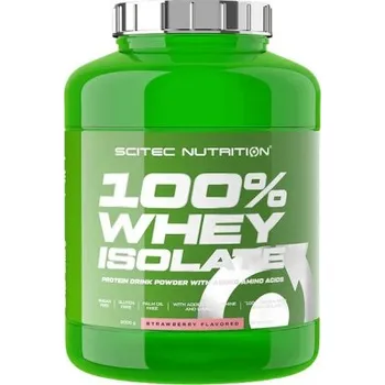 Protein Scitec 100% Whey Isolate 1816 g - pistácie + Sleva 3 % pro registrované