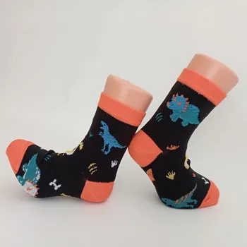 Trepon Dětské bavlněné ponožky DINO Barva: černá, Velikost: 16 - 18 (24-27)