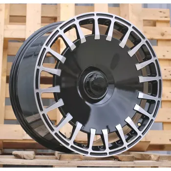 Alu kolo Alu kola Racing Line I0343, 20x8.5 5x112 ET36, černá + leštění (zátěžová) vhodné pro Mercedes S W222 (2014-2020)