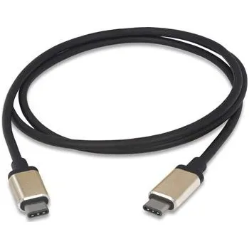 Datový kabel PremiumCord Kabel USB 3.1 konektor C/male - USB 3.1 konektor C/male, 1m hliníkové konektory KU31CC1AL