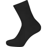 KNITVA 100% bavlněné ponožky EMIL - 5 párů černá 47