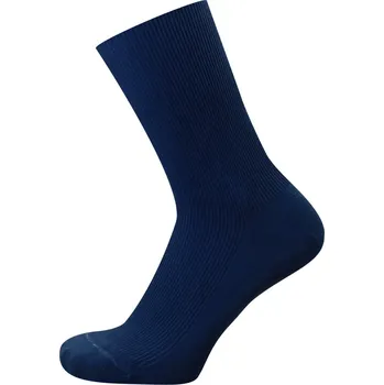 Pánské ponožky KNITVA Zdravotní ponožky bez lemu NELA - 10 párů modrá tmavá 42
