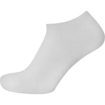 Pánské ponožky KNITVA Sportovní kotníčkové ponožky se stříbrem a cool efektem DANUTA bílá 41