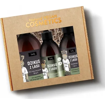 Kosmetická sada Kosmetická sada pro muže DZIKUS sprchový gel + šampon + balzám LaQ