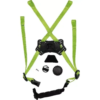 Pracovní přilba Sada upínacích řemínků CAMP CHIN STRAP KIT FOR TITAN S zelená