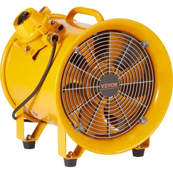 Průmyslový ventilátor Průmyslový ventilátor 406 mm odsávací přenosný s 5m kabelem do dílny