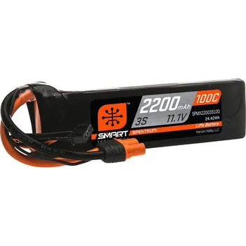 RC model letadla Spektrum Spektrum Smart LiPo 11.1V 2200mAh 100C IC3