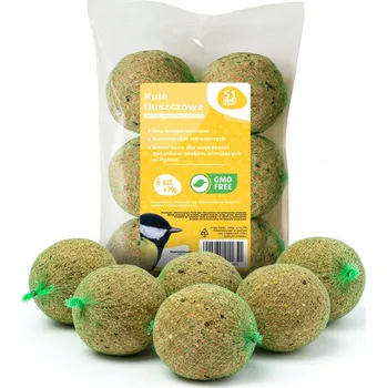 Krmivo pro ptáka LOJOVÉ KOULE PRO PTÁKY KRMIVO KRMNÁ SMĚS SE SLUNEČNICÍ SEMÍNKA 6x 90G