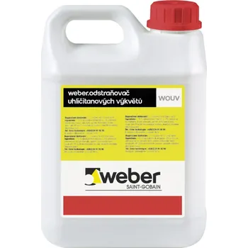 Fasádní barva Weber odstraňovač uhličitanových výkvětů 5 l (ks) - množstevní sleva při odběru nad 15 000 Kč