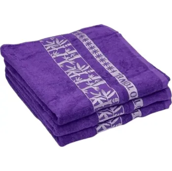 Osuška Bamboo fialová
