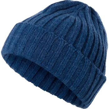 Čepice 644072 - Tchibo - Pletená čepice - barva: modrá