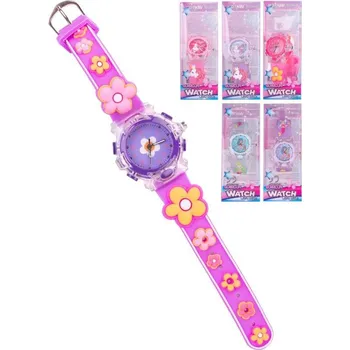 Hodinky Glamour hodinky náramkové analogové dívčí na baterie Světlo 6 druhů