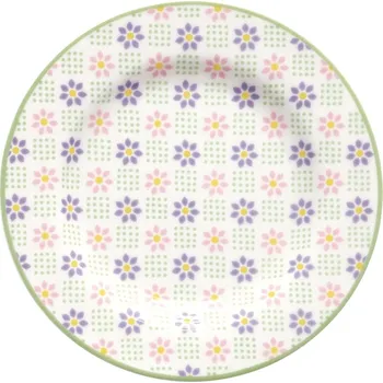 Talíř GreenGate Porcelánový dezertní talířek Sybille White