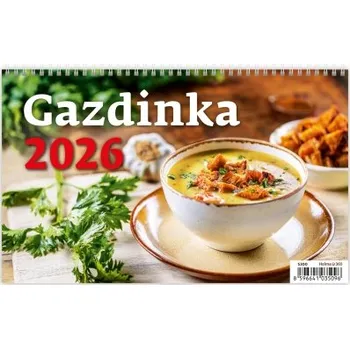Kalendář Helma stolní kalendář Gazdinka slovenský 2026