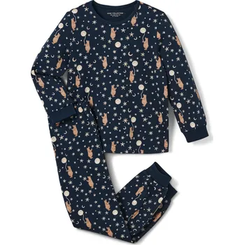 Dámské pyžamo 688282 - Tchibo - Dětské pyžamo - pro ženy - vel. 122/128 - barva: modrá