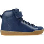 CRAVE WINFIELD Dark Blue | Dětské zimní zateplené barefoot boty - 24