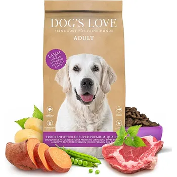 Krmivo pro psa Dog's Love granule Jehněčí Adult 12kg