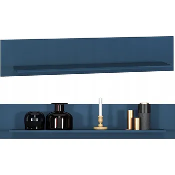 police Police MDF deska Konsimo 120 x 22 cm modrá