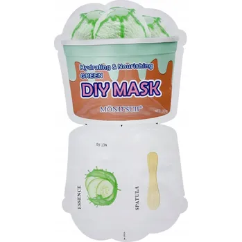 Pleťová maska DIY Gelová Maska s Extraktem z Okurky + Aloe + Kyselina Hyaluronová 30g + 6g séra