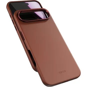 Pouzdro na mobilní telefon Epico Mag+ kožený kryt iPhone Air - hnědá 94010131700001