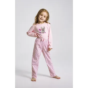 Dívčí pyžamo Taro pyžamo dívčí 3488 Clara - růžová, 116 (Dívčí pyžamo Taro )