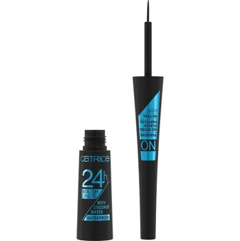 Oční linky Catrice 24h Brush Liner Waterproof 010 Ultra Black 3 ml