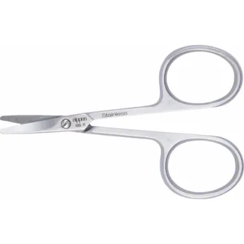 Nůžky na nehty a kůžičku Nippes Solingen Nůžky dětské zahnuté, kulaté, nerez 8 cm 1 ks (Nůžky pro nejmenší děti)