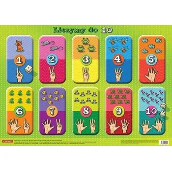 Obraz Vzdělávací podložka na stůl pro děti - Počítáme do 10 - Matematika