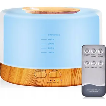 Zvlhčovač vzduchu DIFUZÉR ULTRAZVUKOVÝ ZVLHČOVAČ VZDUCHU NOČNÍ LAMPA