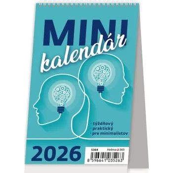 Kalendář MINI kalendár slovenský stolní kalendář 2026 S364-26 Nižší cena pro více kusů!