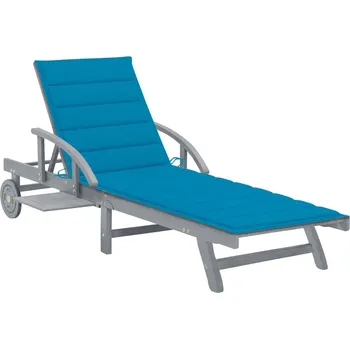 Zahradní lehátko Zahradní lehátko s poduškou masivní akáciové dřevo IM_3061333