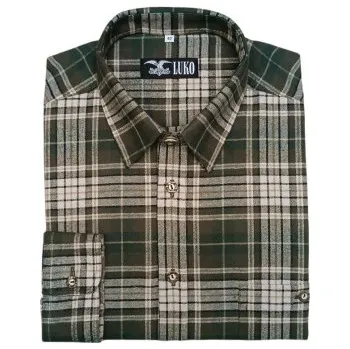Pánská košile Luko Myslivecká košile flanelová 40 vícebarevná L