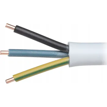 elektrický kabel Kabel Kulatý elektrický instalační YDY ZEIT 3 x 2,5