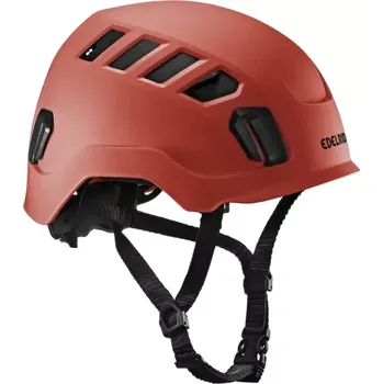 Horolezecká přilba Pracovní přilba EDELRID TECTUM AIR červená