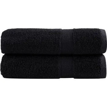 Utěrka Prémiové osušky SOLUND 2 ks černé 100x150 cm 600 g/m² IM_137431