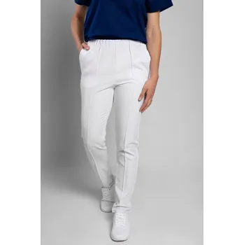 Dámské kalhoty Zdravotnické kalhoty INFINITE Flex Mary Stretch - bílé Velikost: XS