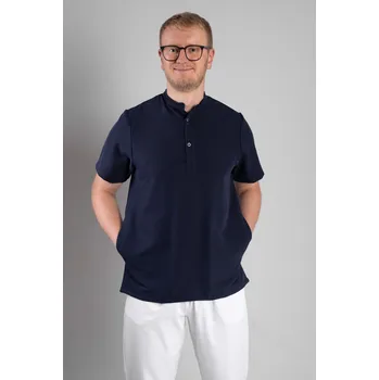 Zdravotnický oděv Zdravotnická halena INFINITE Flex Harvey Stretch - tmavě modrá Velikost: M