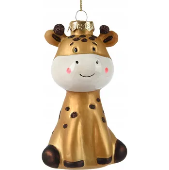 Vánoční dekorace Vánoční Baňky tvarované zvířátka 12,5 cm 1 ks