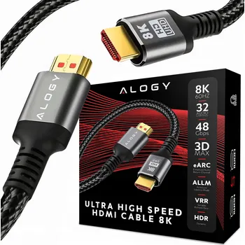 Video kabel Alogy VYSOKORYSTÁLNÍ HDMI KABEL 8K HDMI - HDMI 10 m