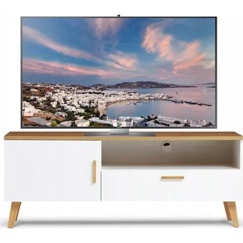 Komoda Komoda Konsimo 125,5 x 46 x 48,5 cm, bílá matná