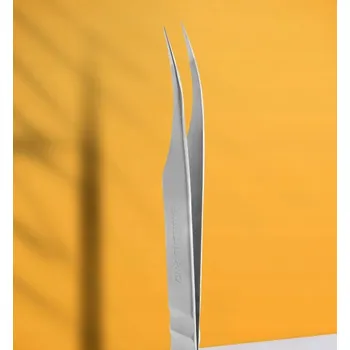 Péče o řasy a obočí STALEKS Pinzeta na řasy EXPERT 40 TYPE 11 (zahnutá)