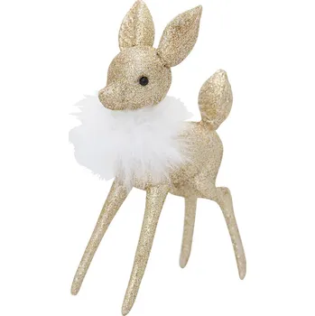 Vánoční ozdoba GreenGate Vánoční ozdoba Bambi zlatá