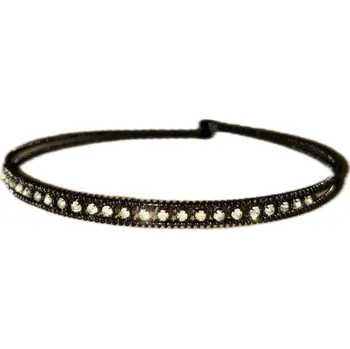 Hmoždinka LEVNO Čelenka s kamínky Varianta: Černá Nové