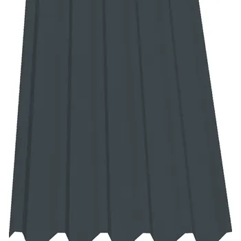plechová krytina Satjam Trapezový plech SAT 35 TopMat® 0,5 grafit. šedá RR023