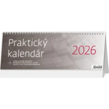 Kalendář Praktický kalendár (office) slovenský stolní kalendář 2026 S362-26-B Nižší cena pro více kusů!