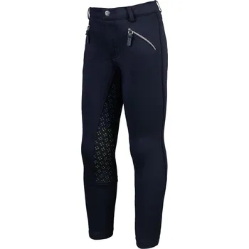 Vybavení pro jezdce Dětské rajtky HKM -Mia- silikonový sed Modrá 158/164